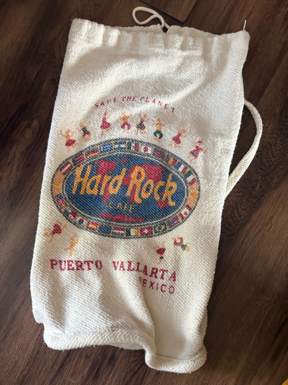 Vintage Hard Rock Cafe Beach Bag